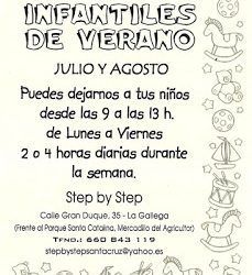 Talleres infantiles de verano en la Academia Step by Step