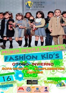 Primer desfile infantil ‘Fashion Kid´s’ en el Teatro Cine Víctor