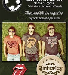 Sinharley actúa este viernes en Los Reunidos Tapas y Copas