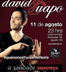 David Guapo vuelve a la discoteca A Saudade