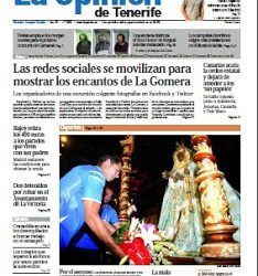 Paseando por Santa Cruz en La Opinión de Tenerife
