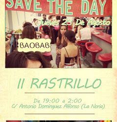 Segunda edición del rastrillo ‘Save the day’ en Baobab Restaurante-Terraza