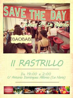 Segunda edición del rastrillo ‘Save the day’ en Baobab Restaurante-Terraza