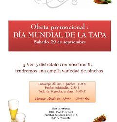 Celebra el Día Mundial de la Tapa en Macusamba