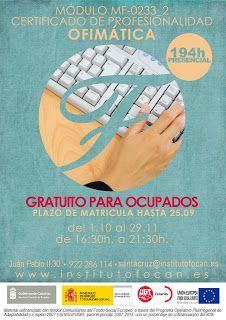 Curso gratuito de ofimática para ocupados