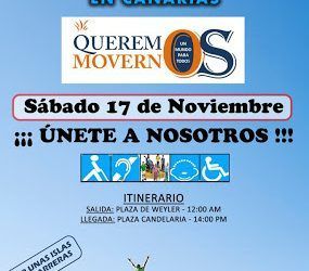1ª Marcha por los Derechos de las Personas con Discapacidad en Canarias