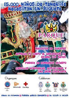 El parque García Sanabria acogerá mañana sábado una recogida de juguetes solidaria