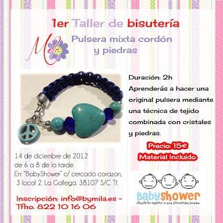 Taller de Bisutería en BabyShower Tenerife