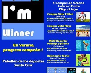 Campus deportivos de Sporten Winners para el verano