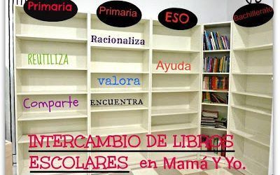 Intercambio de libros escolares en Mamá y yo
