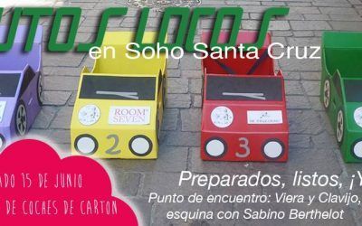 Las calles de Soho Santa Cruz vivirán una carrera de coches de cartón
