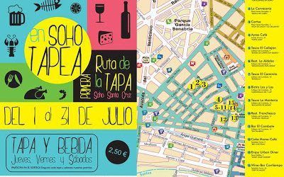 Primera ruta de la tapa de Soho Santa Cruz para empezar el verano