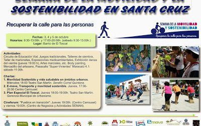 El Toscal celebra la Semana Europea de la Movilidad con una iniciativa