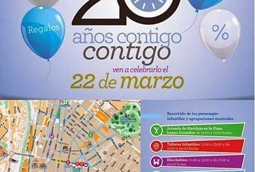Zona Centro celebra su vigésimo aniversario con una jornada repleta de actividades para toda la familia