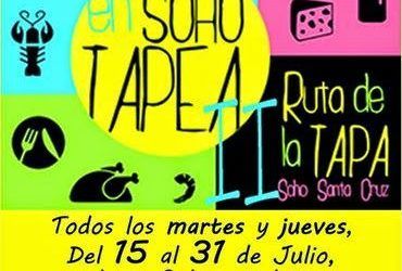 La segunda quincena de julio ‘En Soho Tapea’