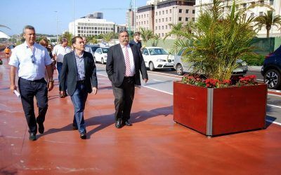 La obras de la Vía Litoral deja 23.000 metros cuadrados para los peatones
