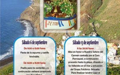 Programa de las Fiestas en honor a Nuestra Señora del Carmen de Igueste de San Andrés