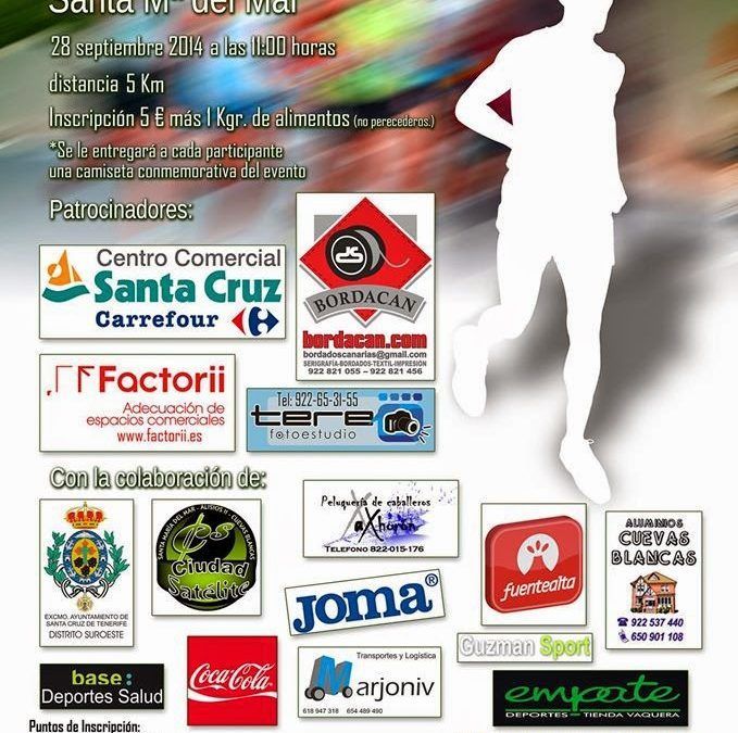 Santa María del Mar celebra su carrera popular más solidaria