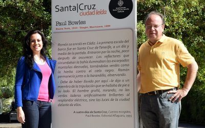 Diez paneles conforman la ruta de la cuarta edición de ‘Santa Cruz, ciudad leída’