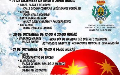 El Distrito Suroeste celebra la Navidad con actividades para los más pequeños