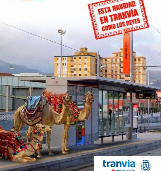 Metrotenerife y Zona Comercial Tranvía presentan la nueva campaña de Navidad 2014