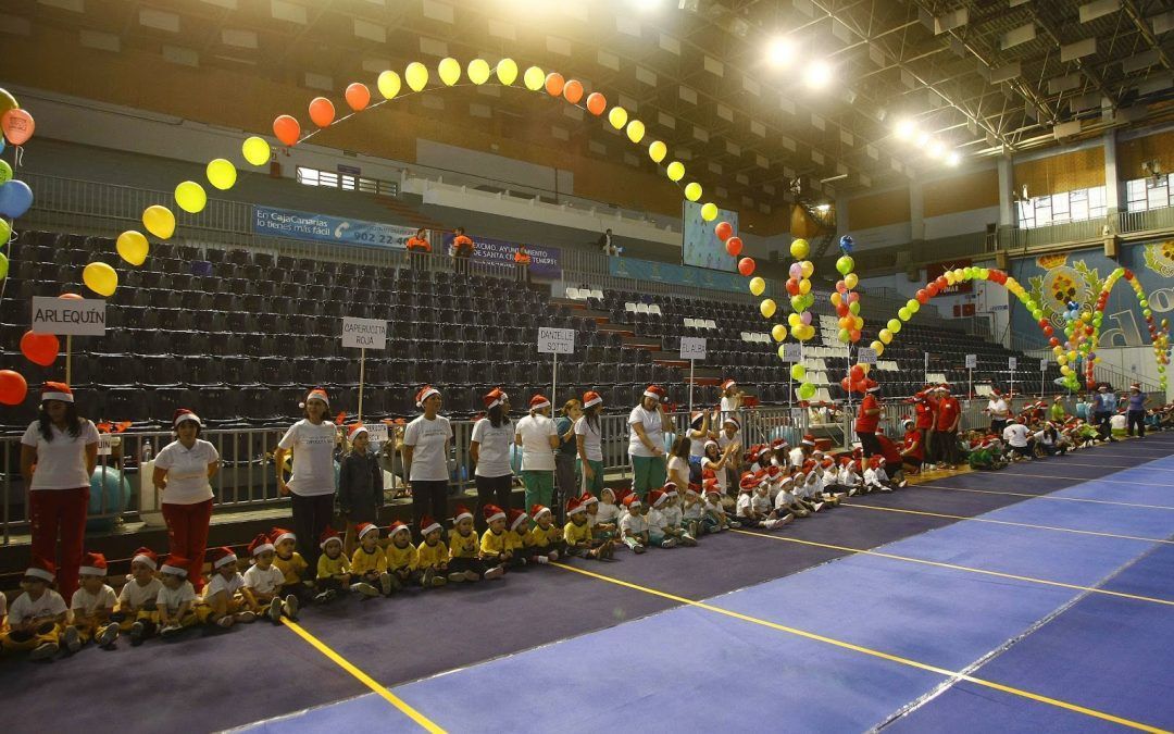 El Pabellón de Deportes alberga una nueva edición de los Menudos Juegos de Invierno de ACINTE