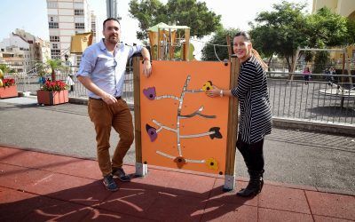 Se instalan 11 paneles lúdicos infantiles en varios puntos del Distrito Salud-La Salle