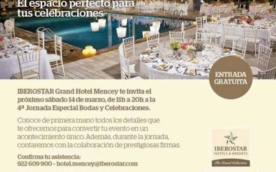 IBEROSTAR Grand hotel Mencey organiza una jornada de puertas abiertas de bodas y celebraciones