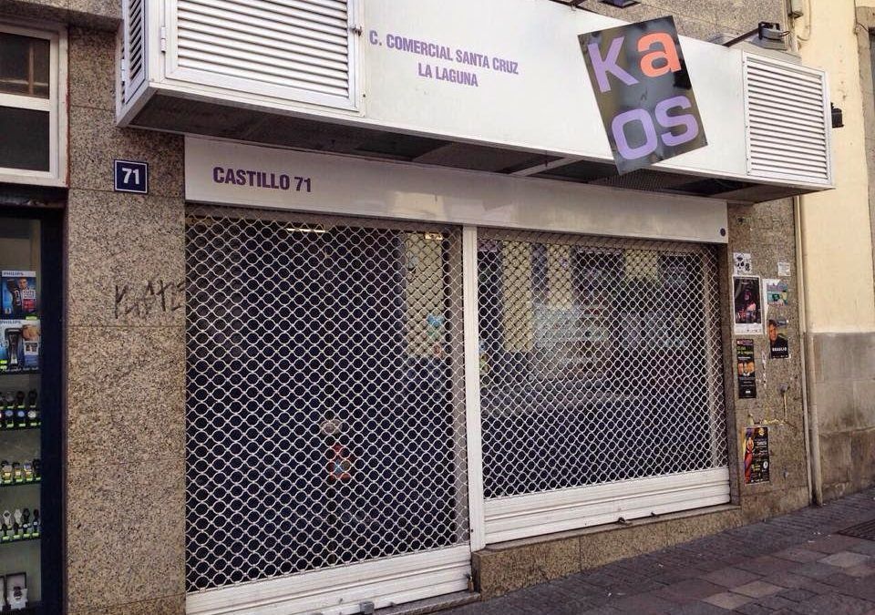 KAOS dice adiós a la calle Castillo