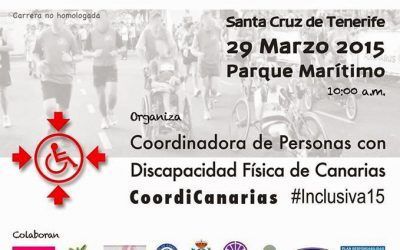 CoordiCanarias organiza una carrera inclusiva para celebrar su 35 aniversario