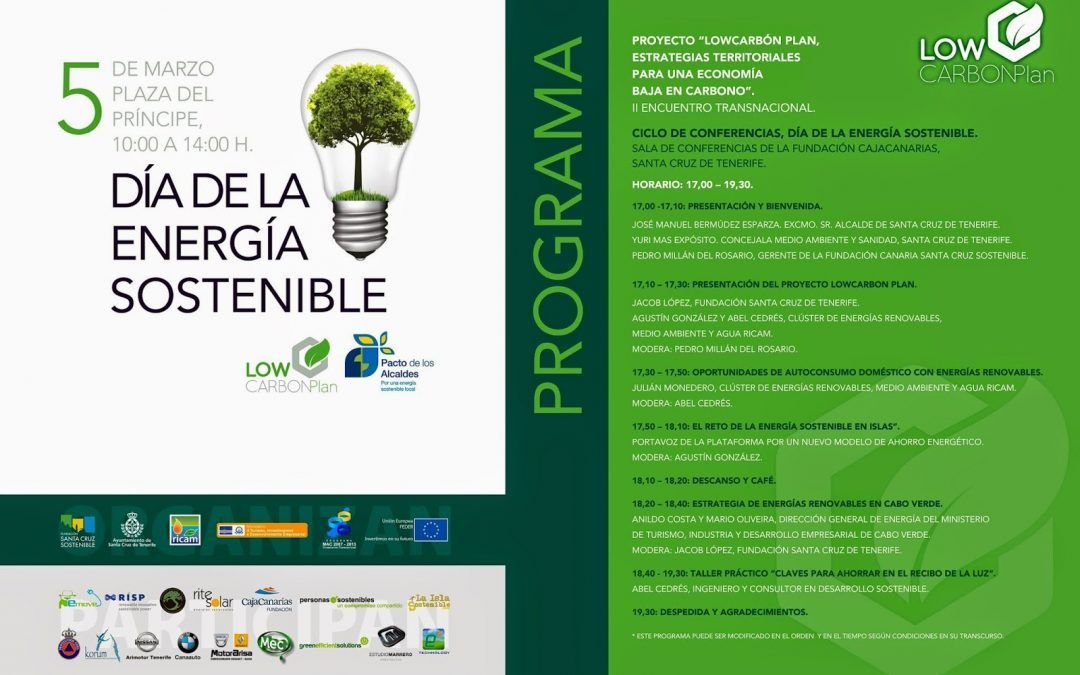 Actividades y conferencias para celebrar el Día de la Energía Sostenible