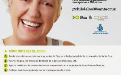 Los jubilados de Santa Cruz tendrán bonos de transporte más baratos