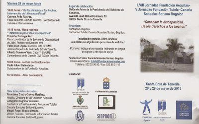La Fundación Tutelar Sonsoles Soriano organiza unas jornada sobre aspectos legales de la discapacidad