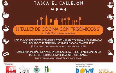 La Tasca El Callejón ofrecerá un menú solidario en favor de Trisómicos 21