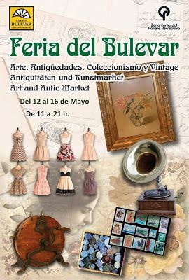 La Feria de antigüedades y coleccionismo volverá al Parque Bulevar durante cinco días