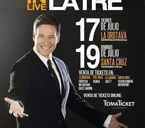 Carlos Latre vuelve a Santa Cruz, esta vez con ‘In Live’