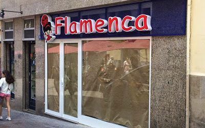 Flamenca se instala en el centro de la ciudad