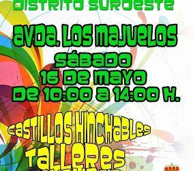 La avenida de Los Majuelos reunirá actividades infantiles a lo largo de la mañana de este sábado