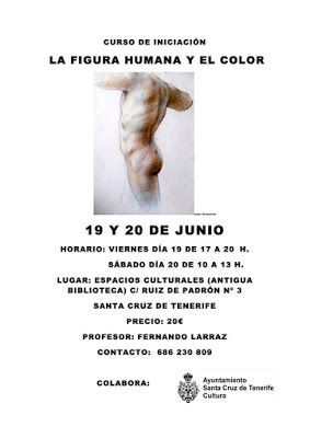 El próximo fin de semana se celebrará un curso sobre ‘La figura humana y el color’