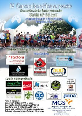 La Carrera Benéfica Suroeste celebrará en septiembre su cuarta edición