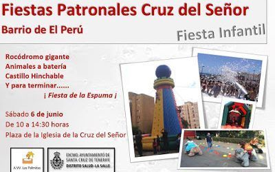 La Fiestas Patronales de la Cruz del Señor dedica la mañana del sábado al público infantil