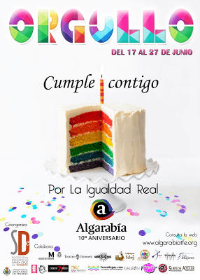 Una decena de actividades para celebrar el orgullo gay en Santa Cruz