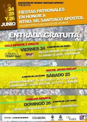 Los vecinos de La Salud hacen posible las fiestas patronales en honor a Santiago Apóstol