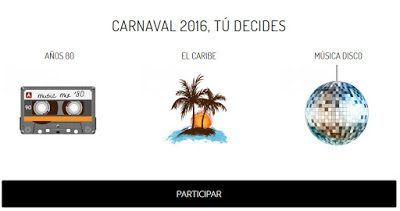 Elige la temática del Carnaval de Santa Cruz 2016