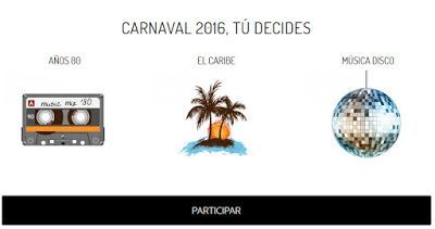 Elige la temática del Carnaval de Santa Cruz 2016