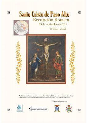 El Toscal recrea esta tarde por segundo año consecutivo la Romería del Cristo de Paso Alto
