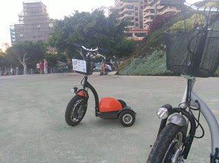 Pasear por Santa Cruz en triciclo eléctrico
