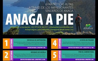 «Anaga a Pie», seis rutas para descubrir los maravillosos rincones de la Reserva de la Biosfera