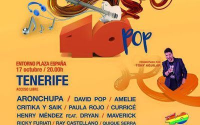 Santa Cruz se prepara para una nueva edición del concierto 40 Pop