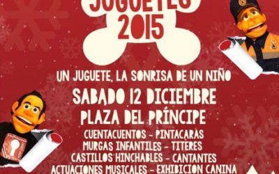 La Plaza del Príncipe acoge este sábado un festival solidario para recolectar juguetes